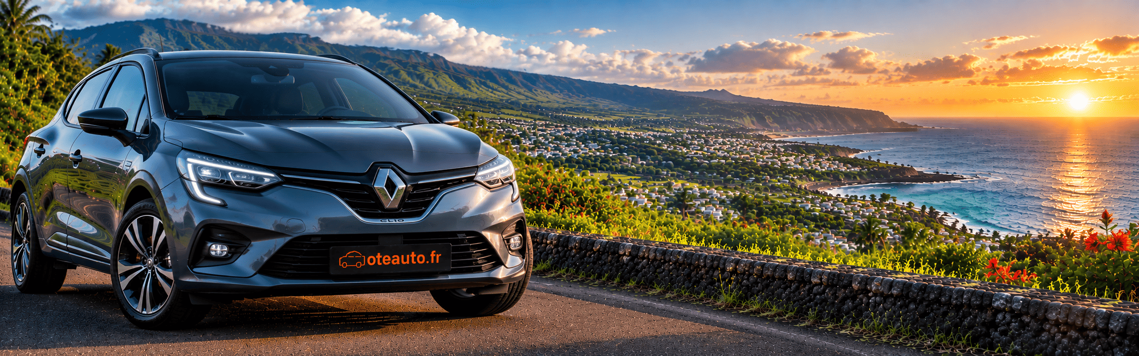 Renault Clio d'occasion à la Réunion